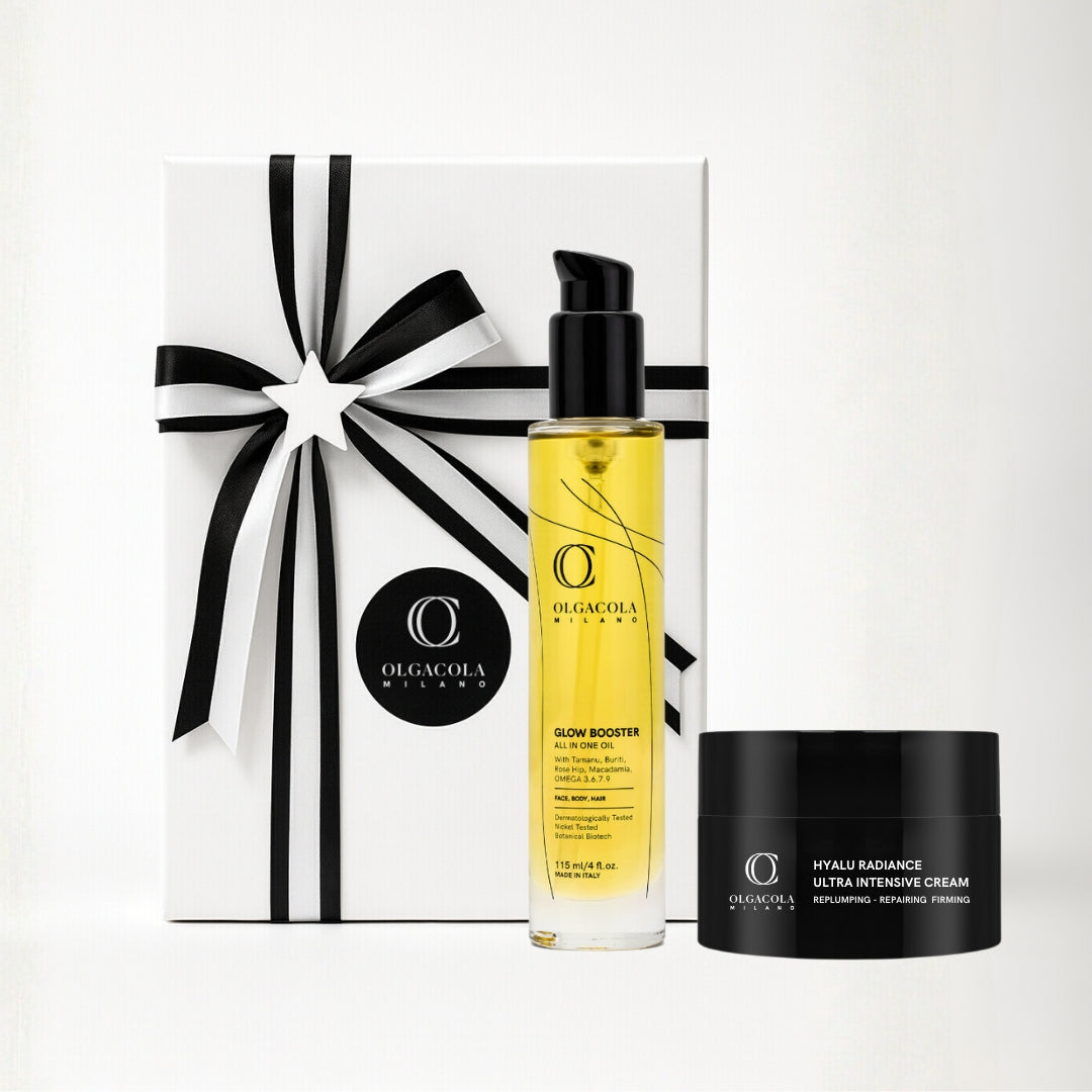 Kit Glow Booster Oil + Hyalu Radiance Ultra Intensive Cream