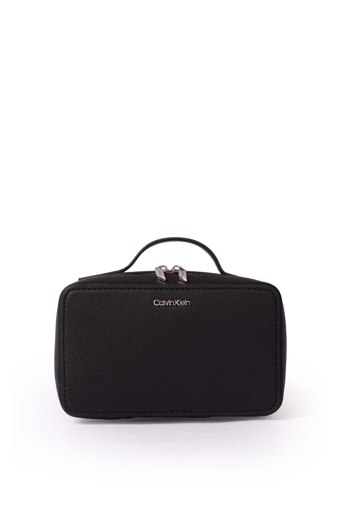 CALVIN KLEIN JEANS - Beauty-case donna con specchio e logo-3
